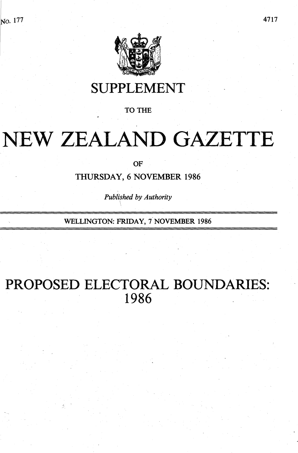 New Zealand Gazette