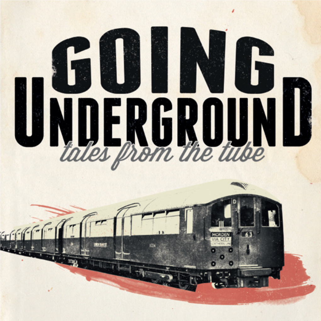 Going Underground Booklet.Pdf