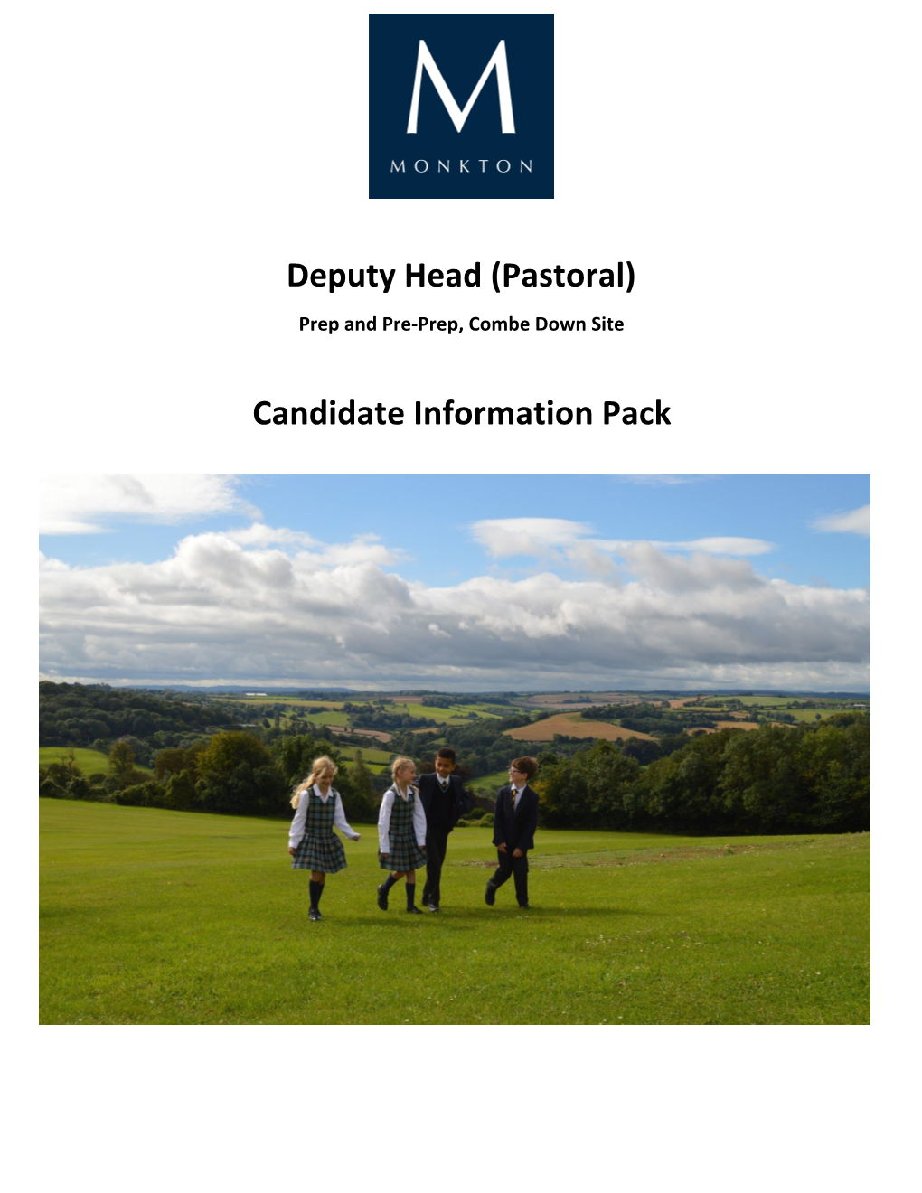 Deputy Head (Pastoral) Candidate Information Pack