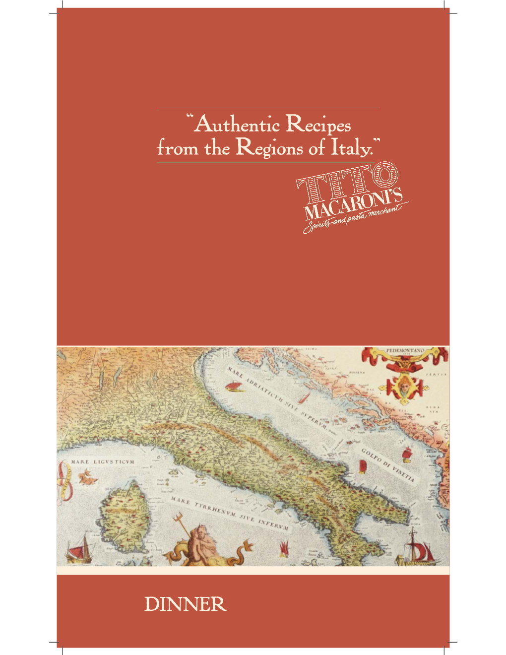 “Authentic Recipes from the Regions of Italy.”