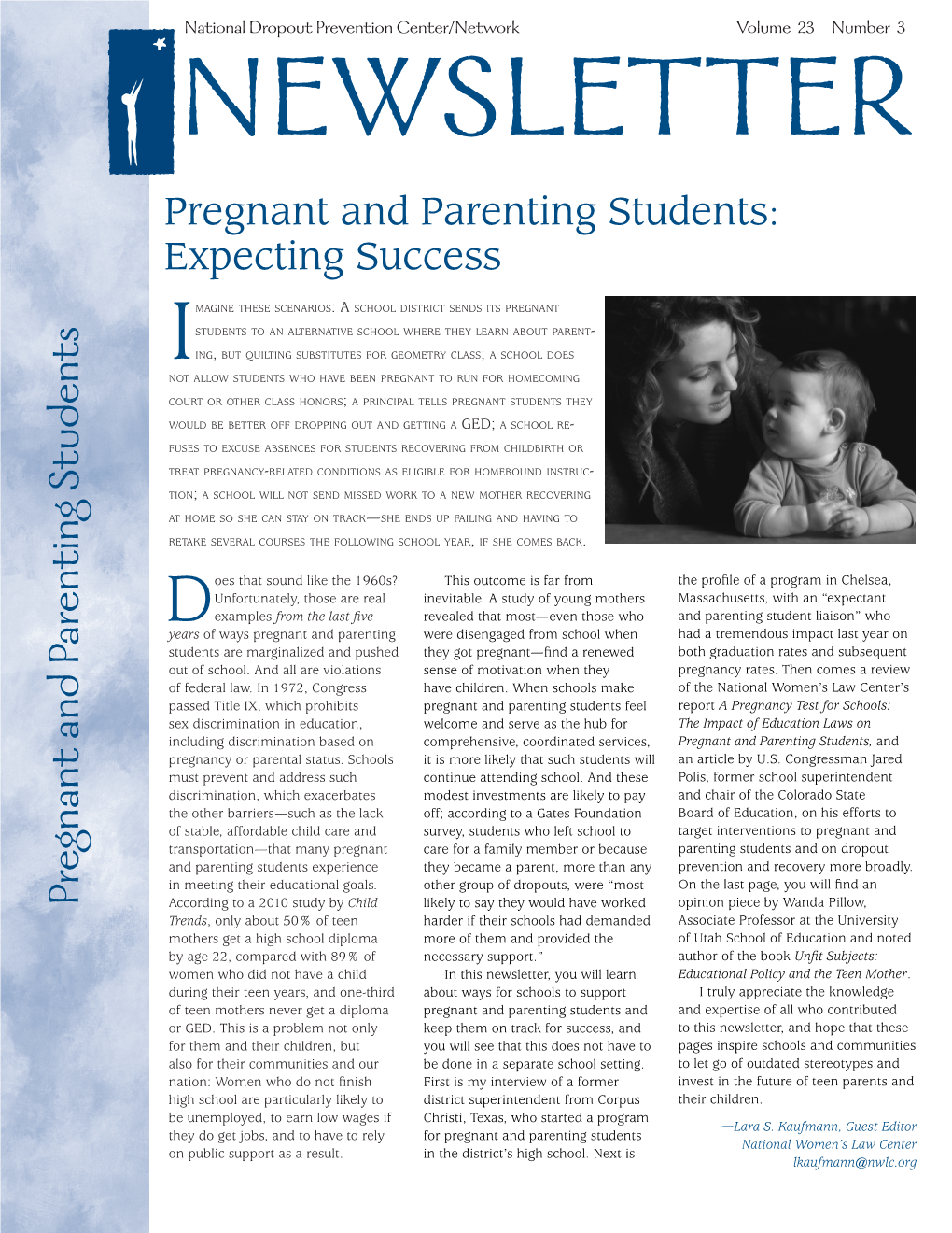 Pregnant and Parenting Students: Expecting Success