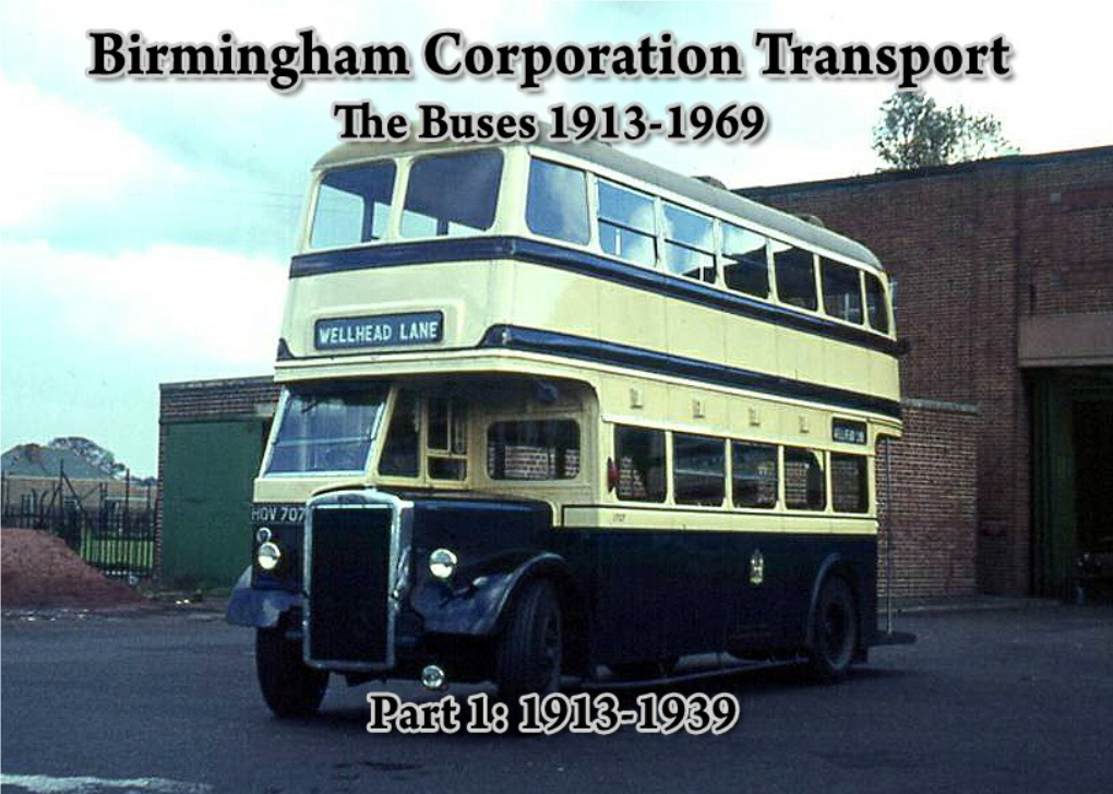 Birmingham 1872-1969