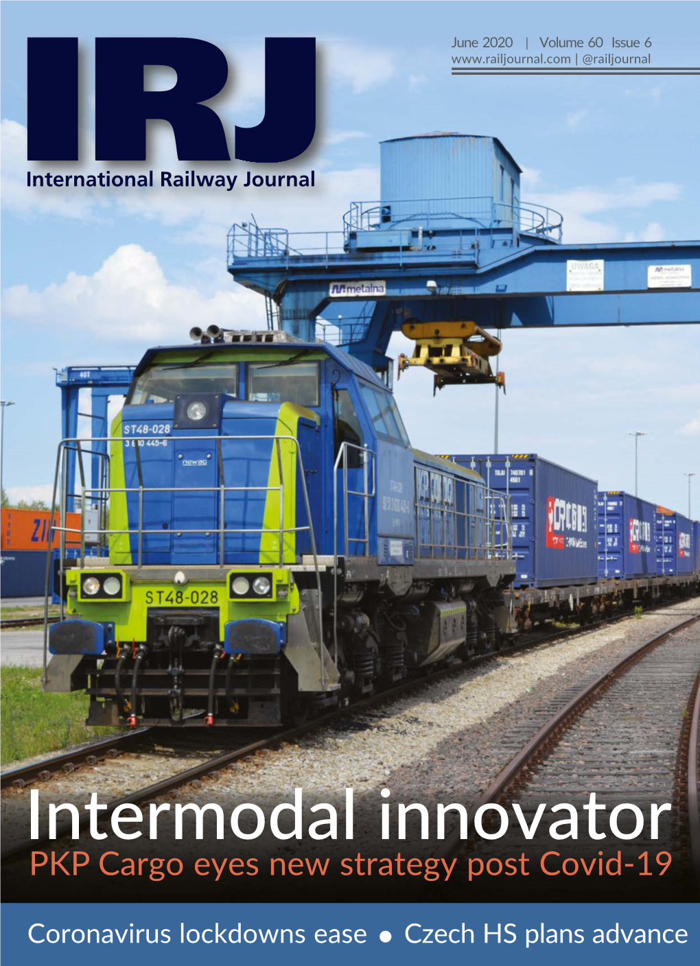 Intermodal Innovator Way Journal, PO Box 1407, PKP Cargo Eyes New Strategy Post Covid-19 Cedar Rapids, IA, 52406-1407