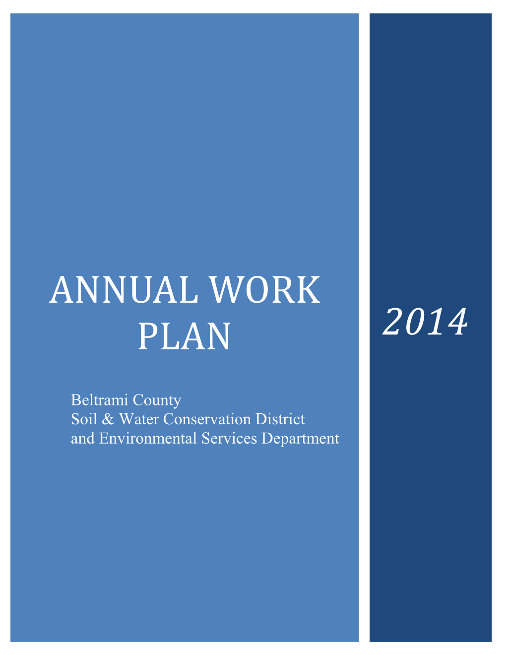 Annual Work Plan 2014
