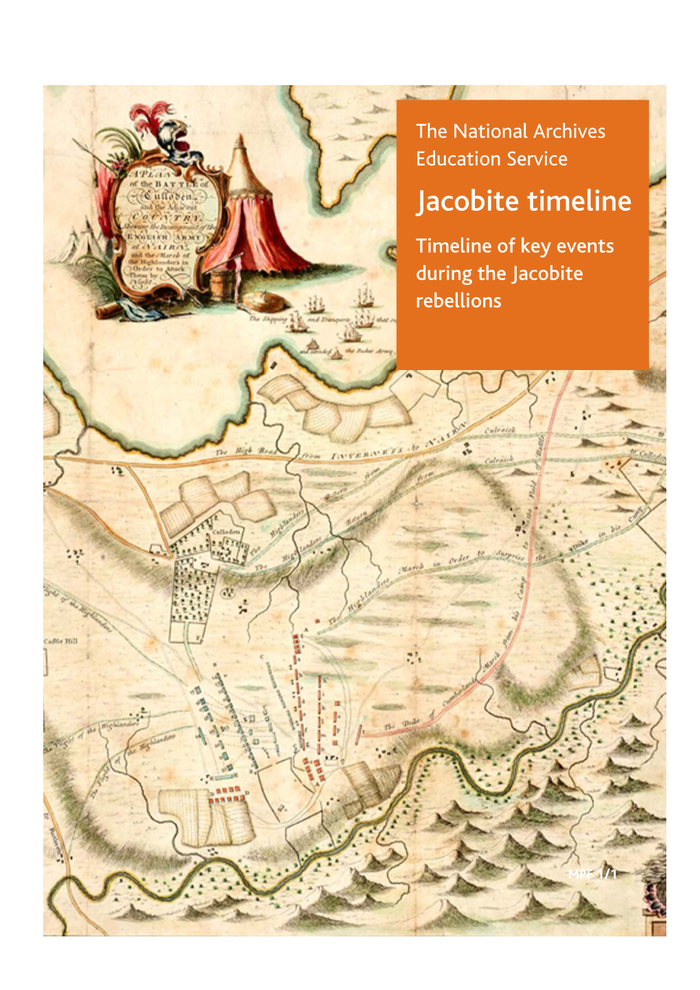 Timeline of Key Events During the Jacobite Rebellions