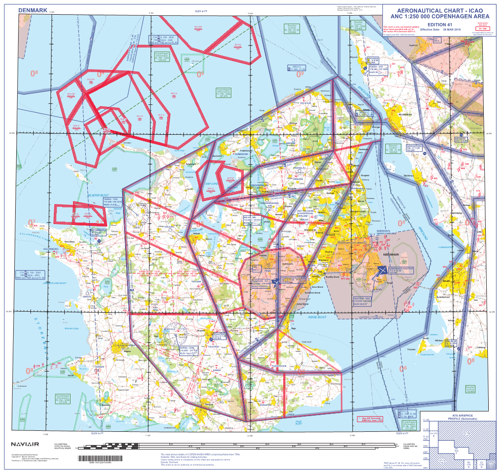 Denmark Aeronautical Chart
