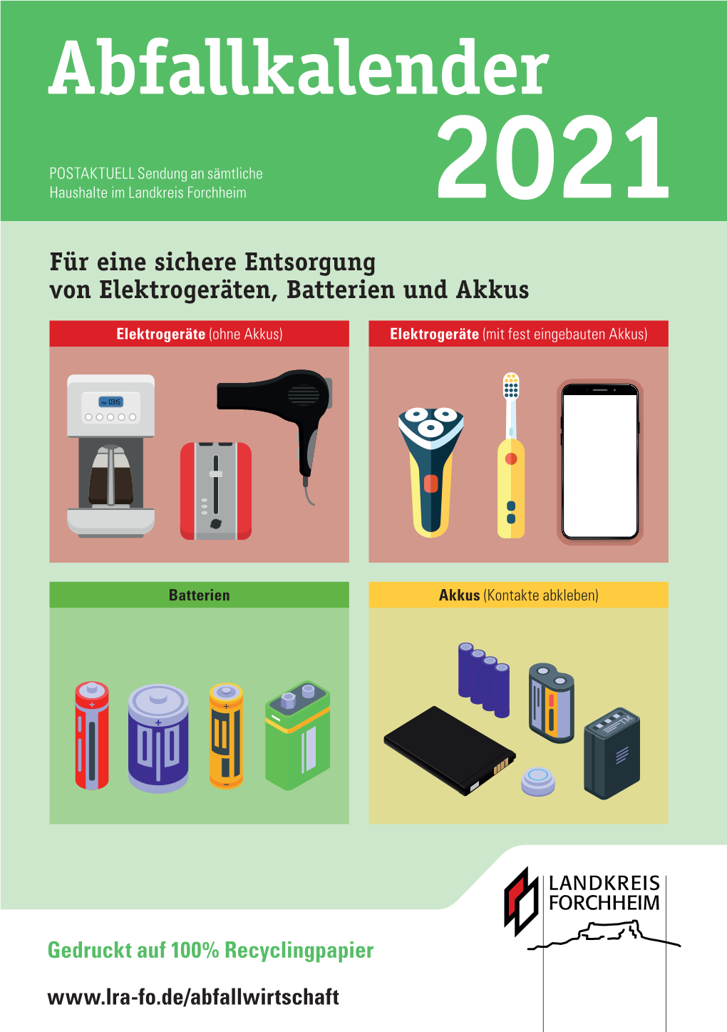 Abfallkalender 2021 Informiert Und Erkenne Mit Meiner Unterschrift Die Dort Beschriebenen Bedingungen Für Die Sperrmüllabfuhr Im Landkreis Forchheim An