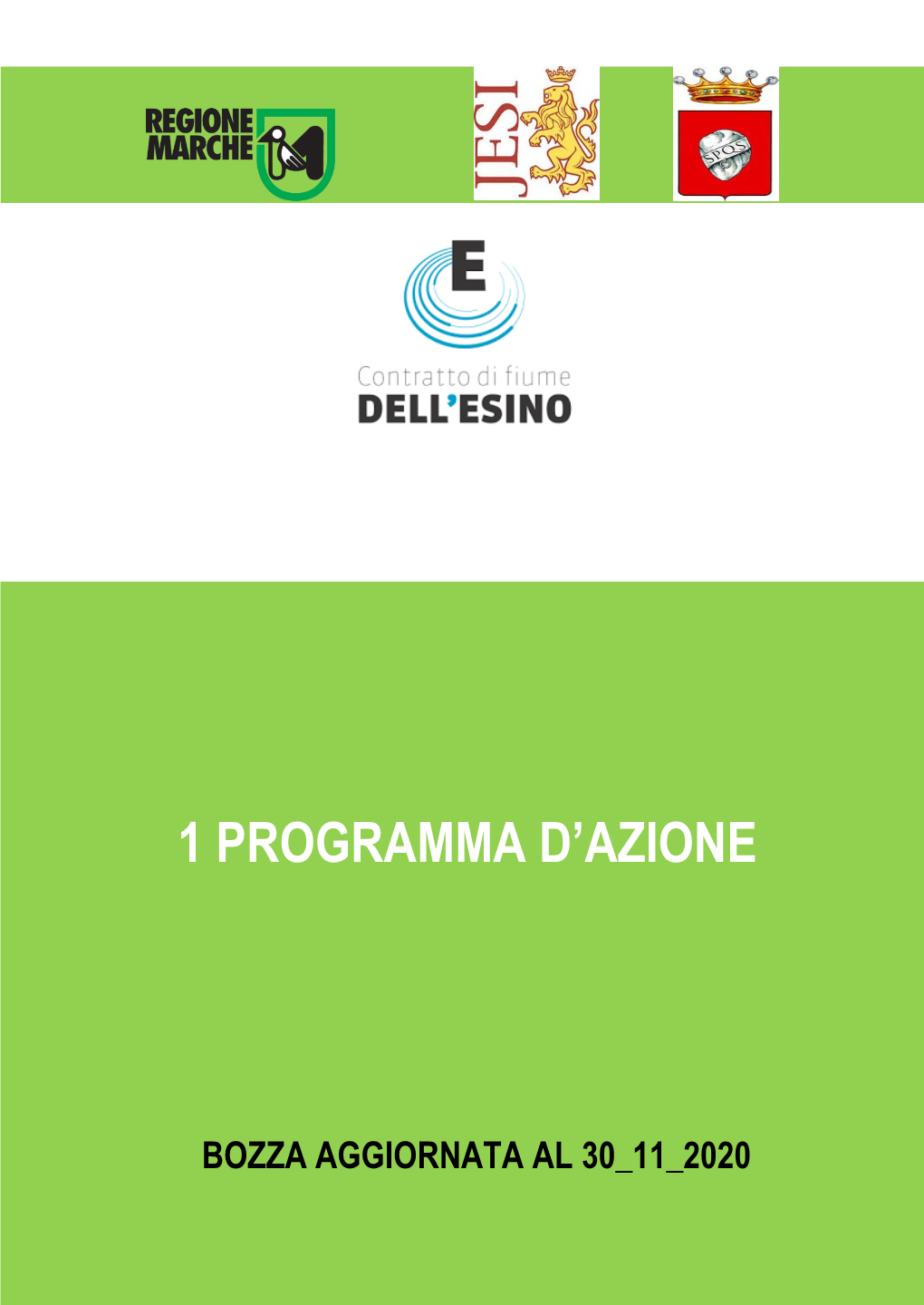 1 Programma D'azione