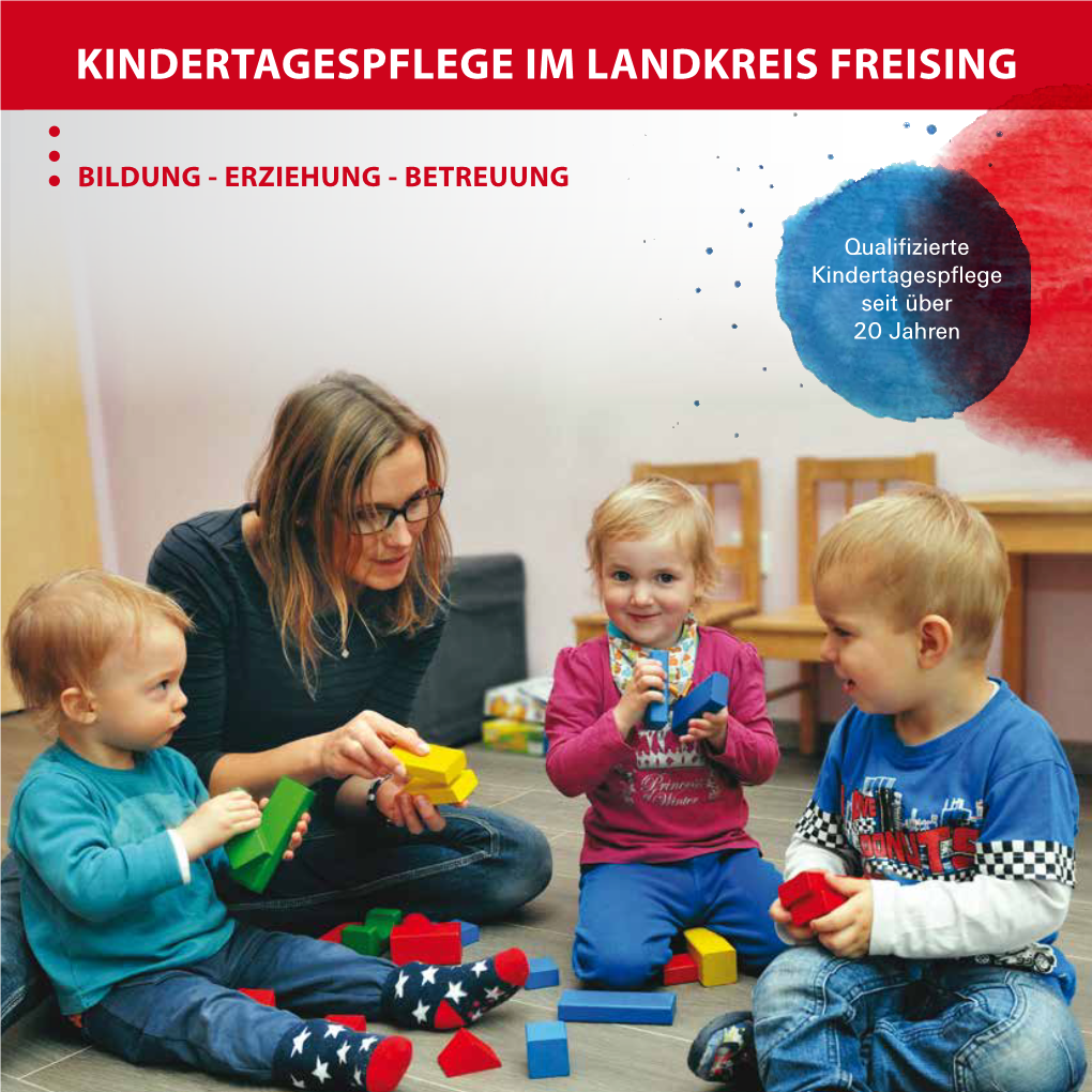 Broschüre Kindertagespflege Im Landkreis Freising