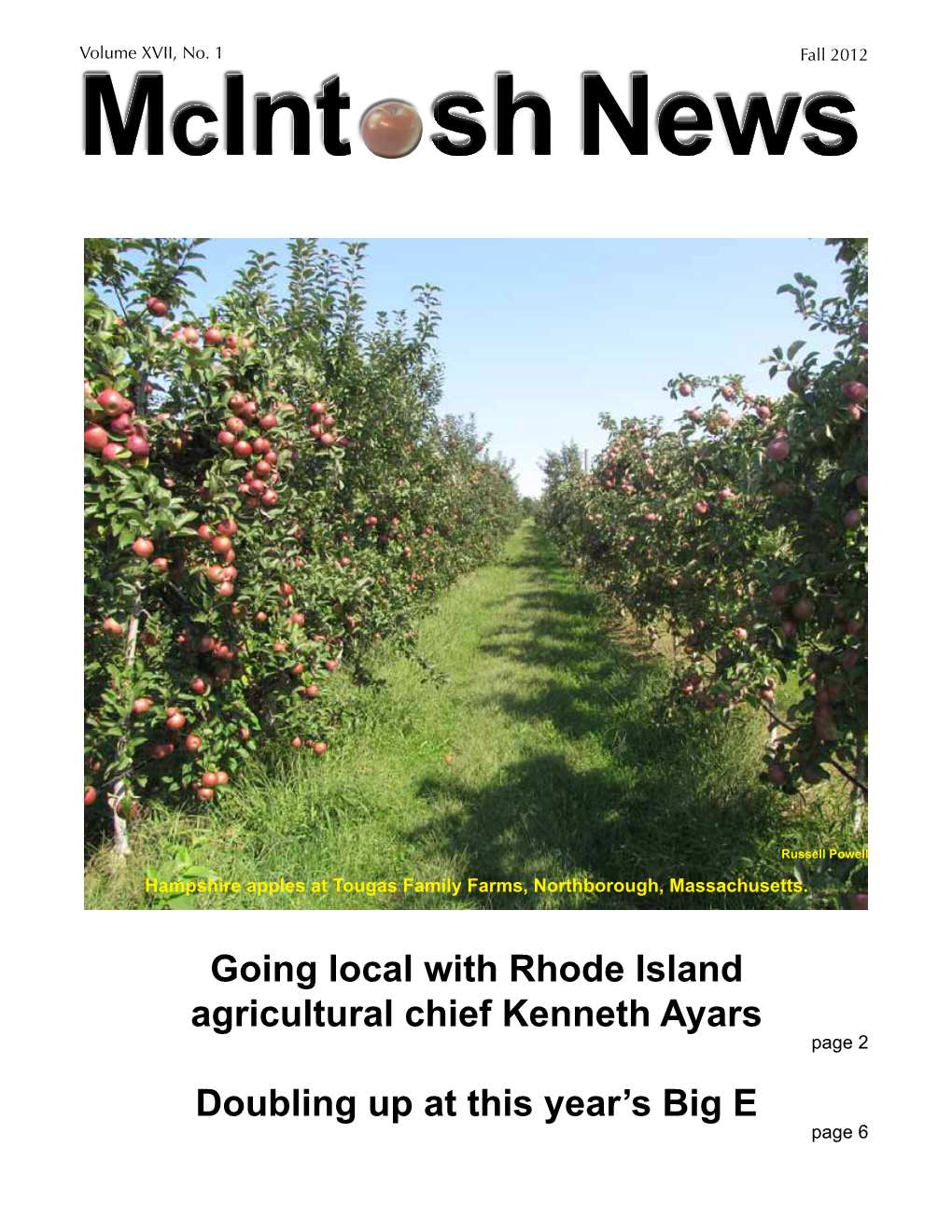 Going Local with Rhode Island Agricultural Chief Kenneth Ayars Page 2