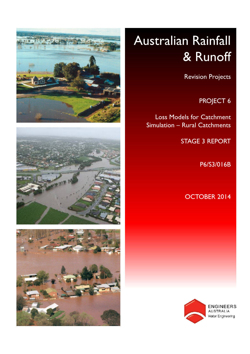 Rural Catchments STAGE 3 REPORT P6/S3/016B OCTOBER 2014