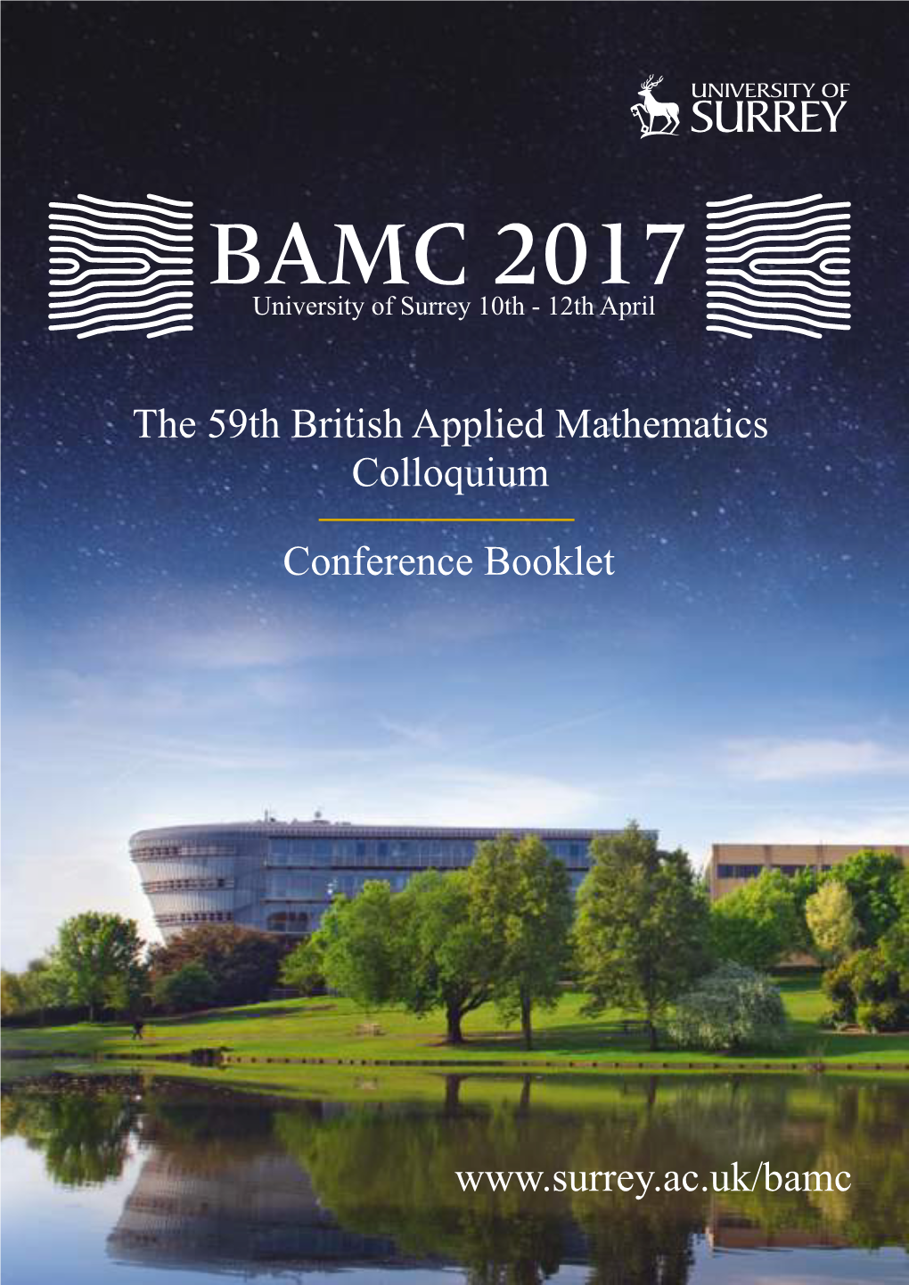 The 59Th British Applied Mathematics Colloquium Conference Booklet