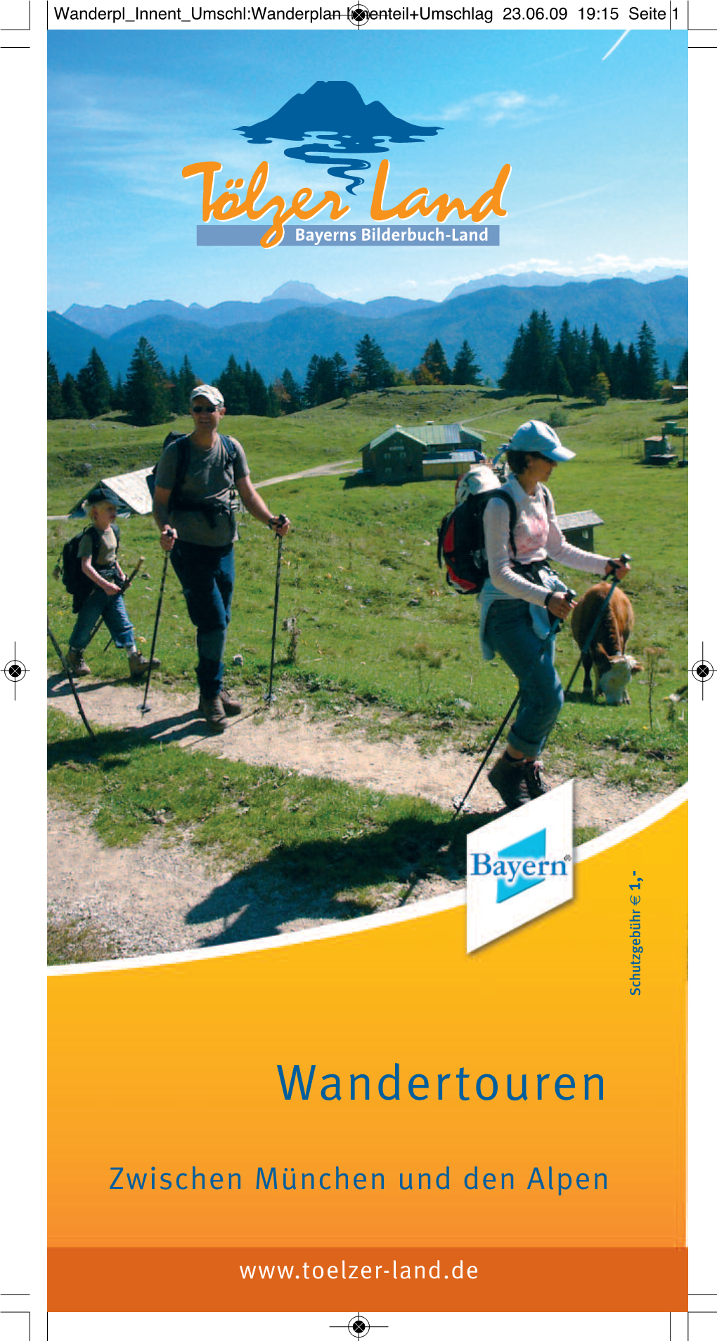 Wanderplan Innenteil+Umschlag 23.06.09 19:15 Seite 1 - , 1 €