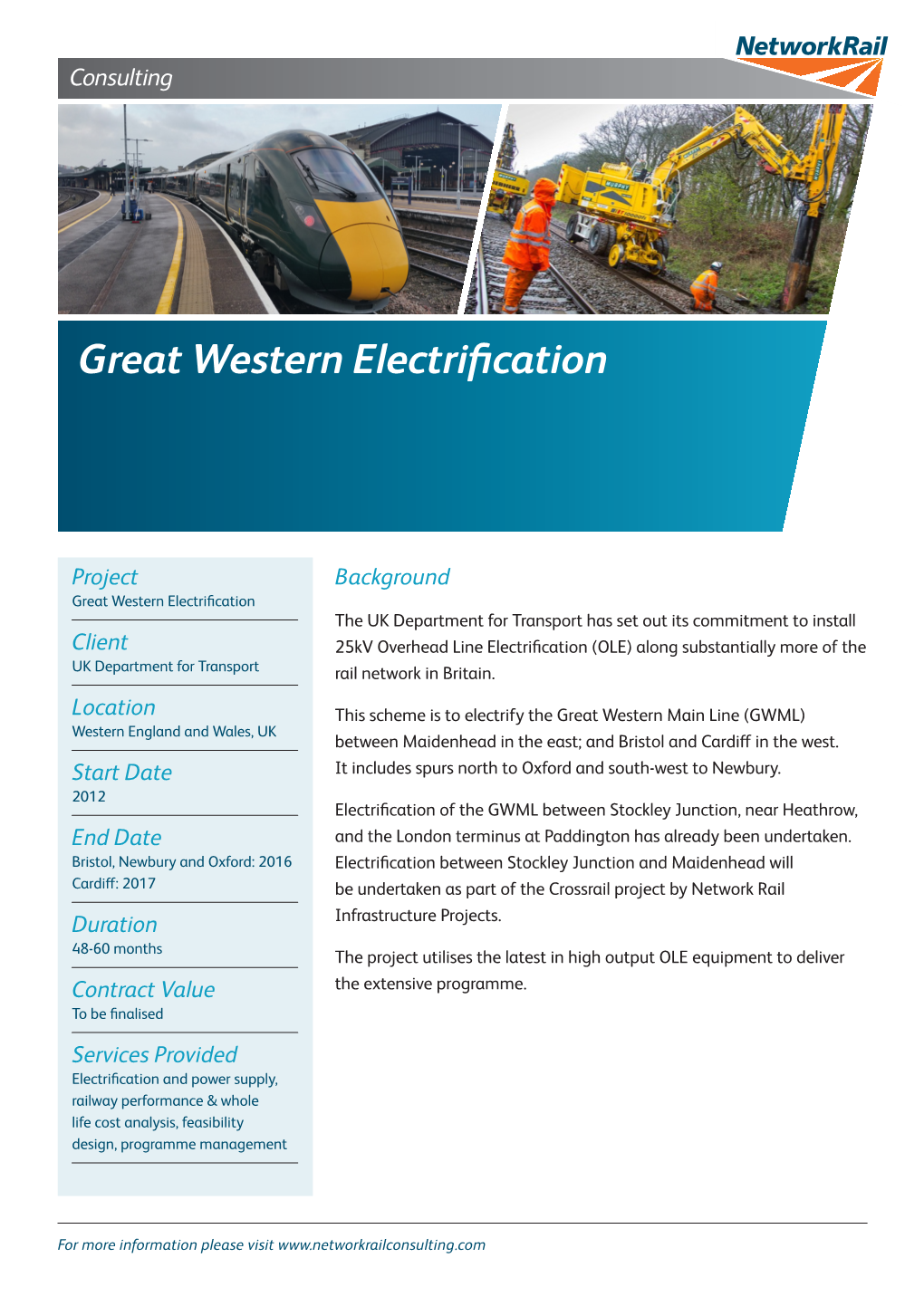 Great Western Electrification