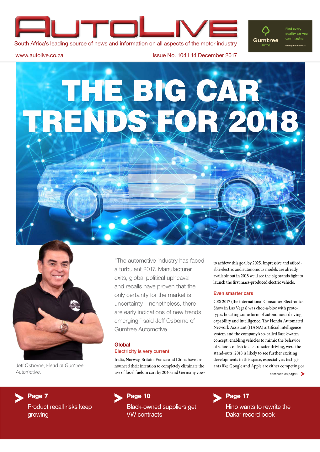 The Big Car Trends for 2018