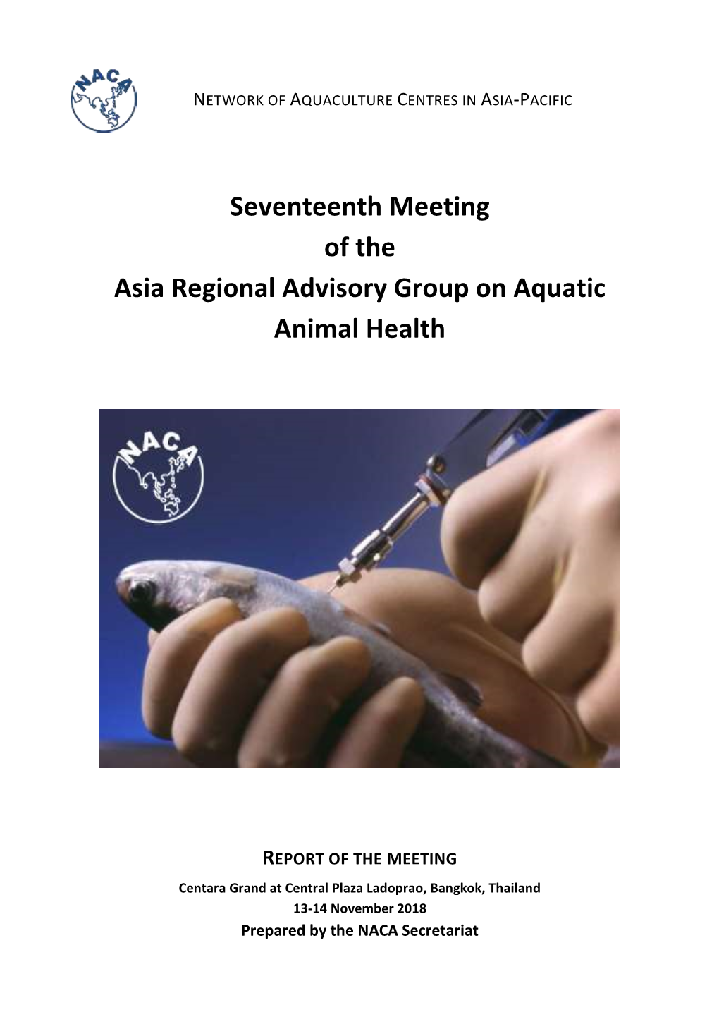 Seventeenth Meeting of the Asia Regional Advisory Group on Aquatic