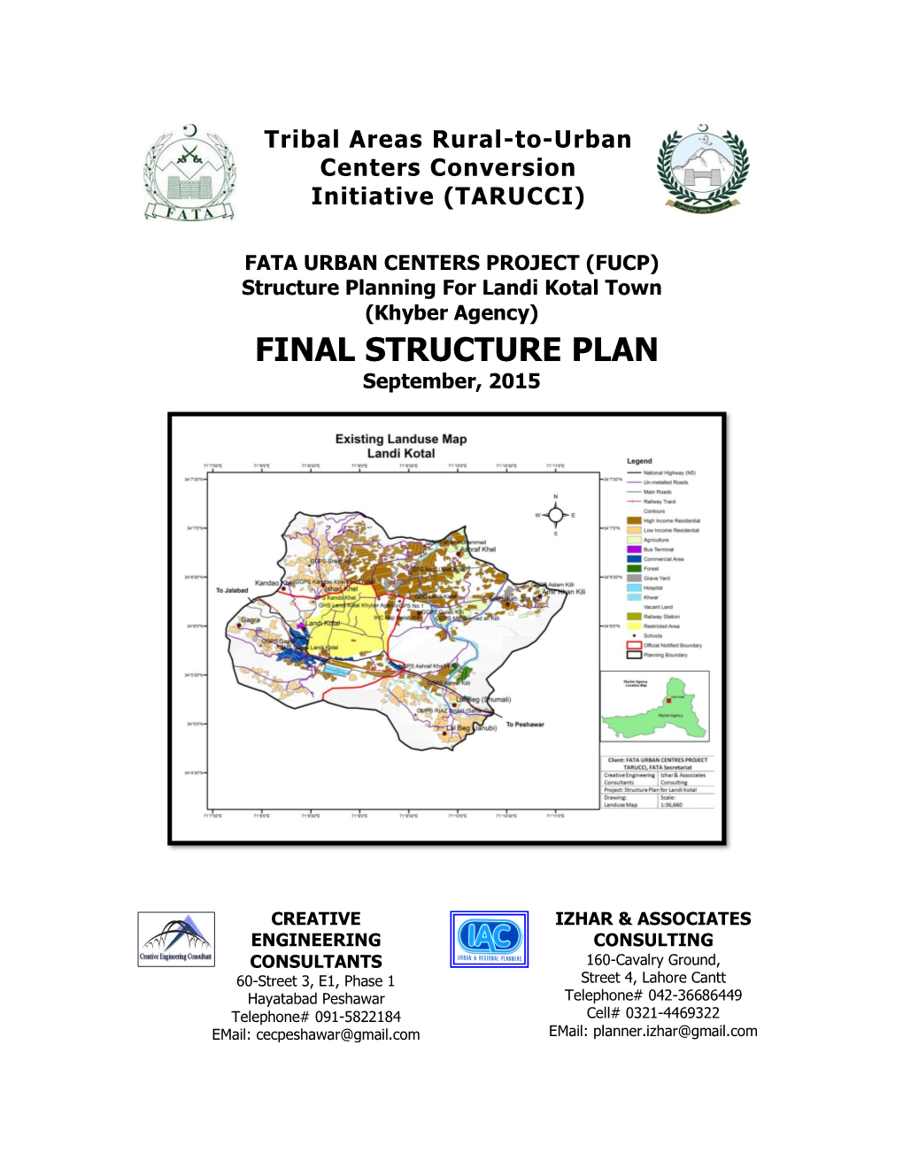 Spatial/Structure Plan, Landi Kotal, Khyber