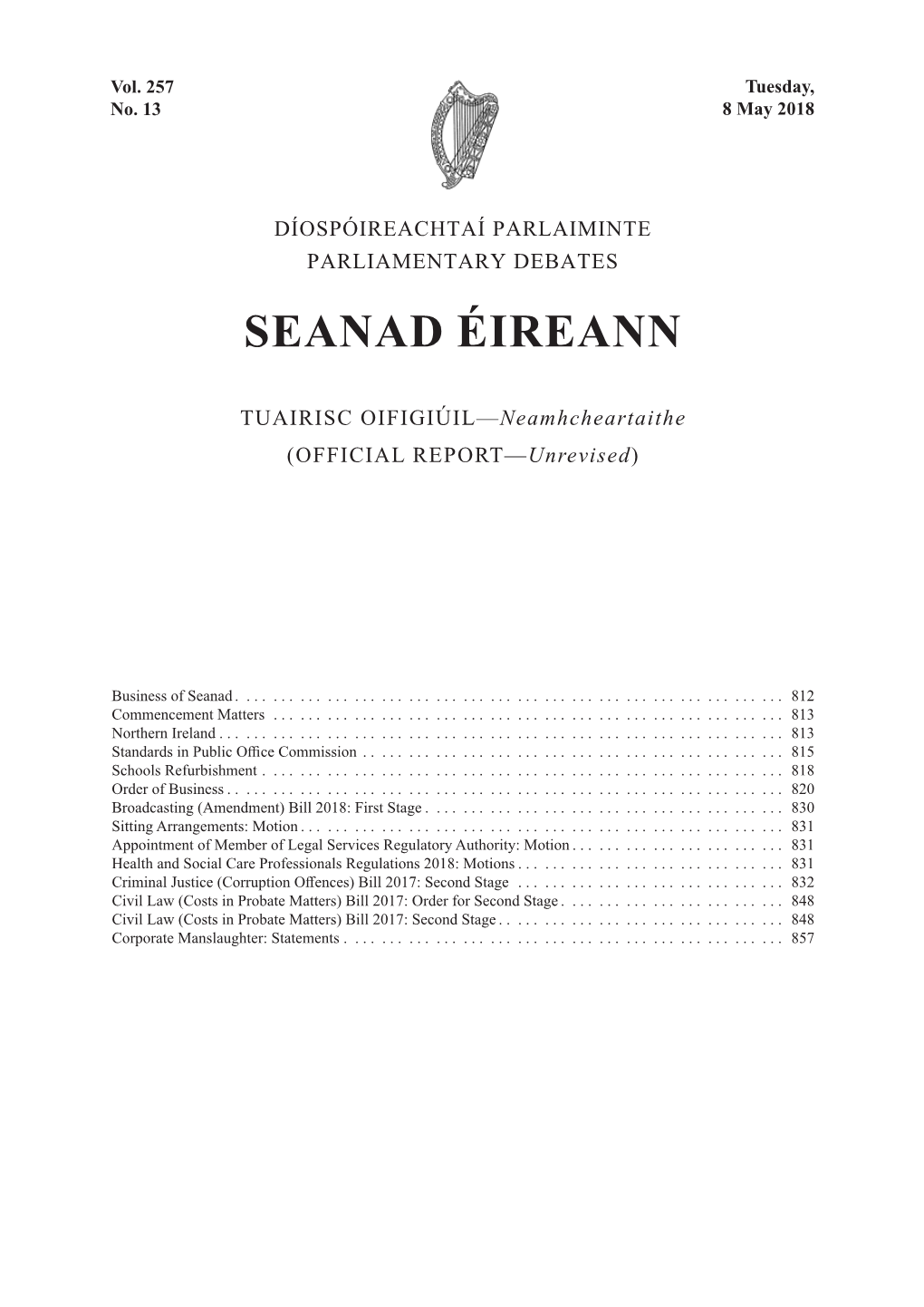 Seanad Éireann