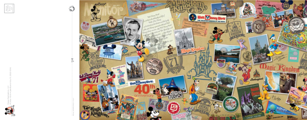 Disney Destinations, LLC PO Box 10045 • Lake Buena V Ista, FL 32830-0045