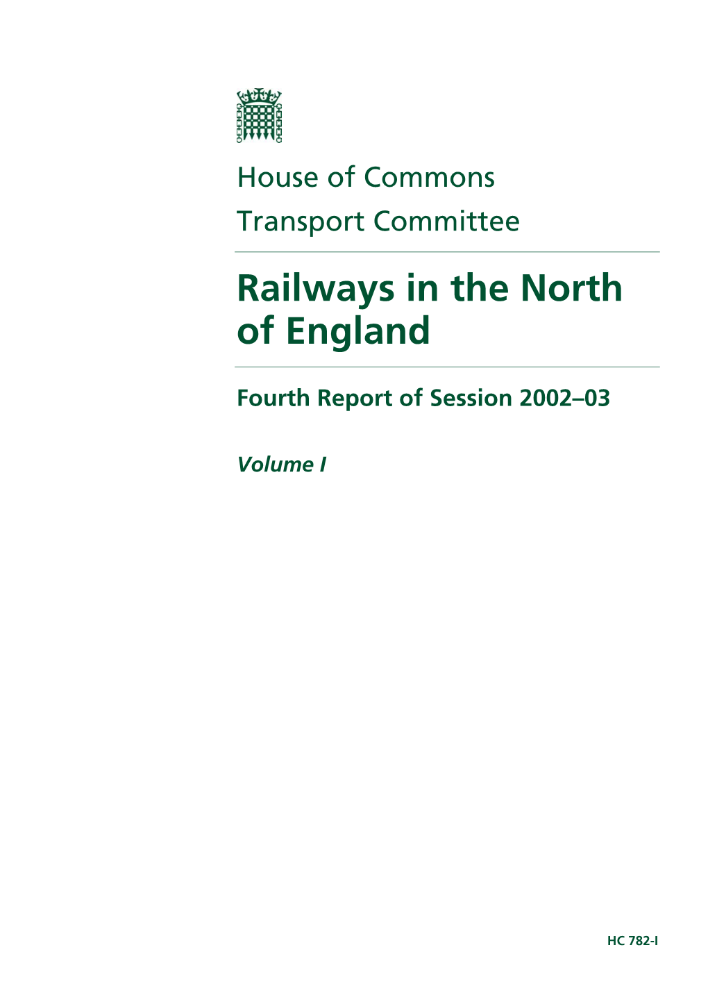 Railways in the North of England