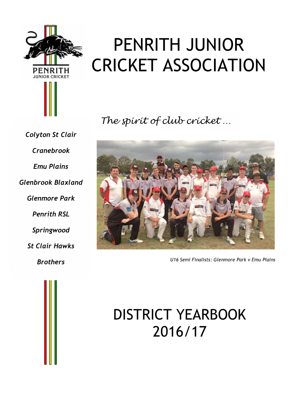 Penrith Junior Cricket Association