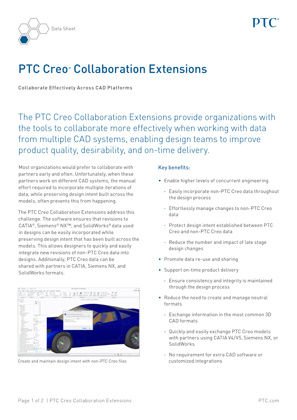 PTC Creo® Collaboration Extensions