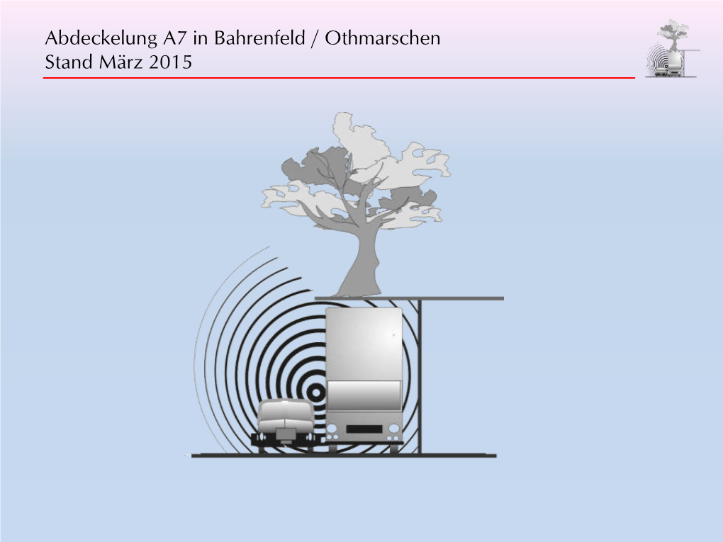 Stand Der Abdeckelung Bahrenfeld/ Othmarschen
