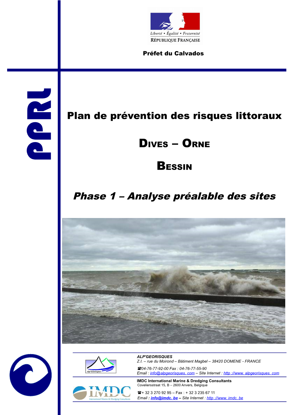 Rapport De L'analyse Préalable Du Site