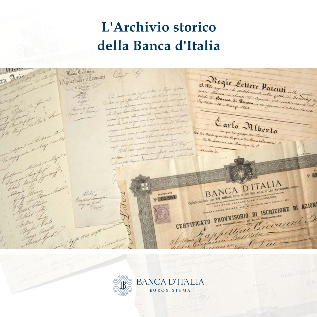 Archivio Storico Banca D'italia