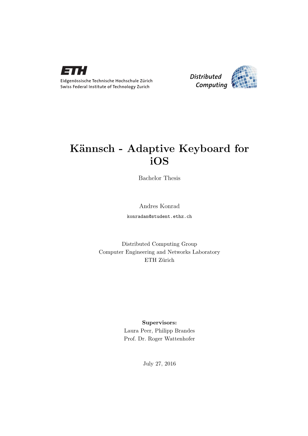 Adaptive Keyboard for Ios