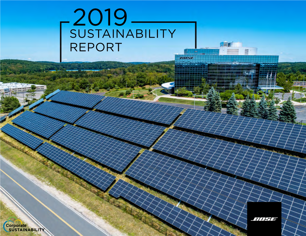 2019 Sustainability Report