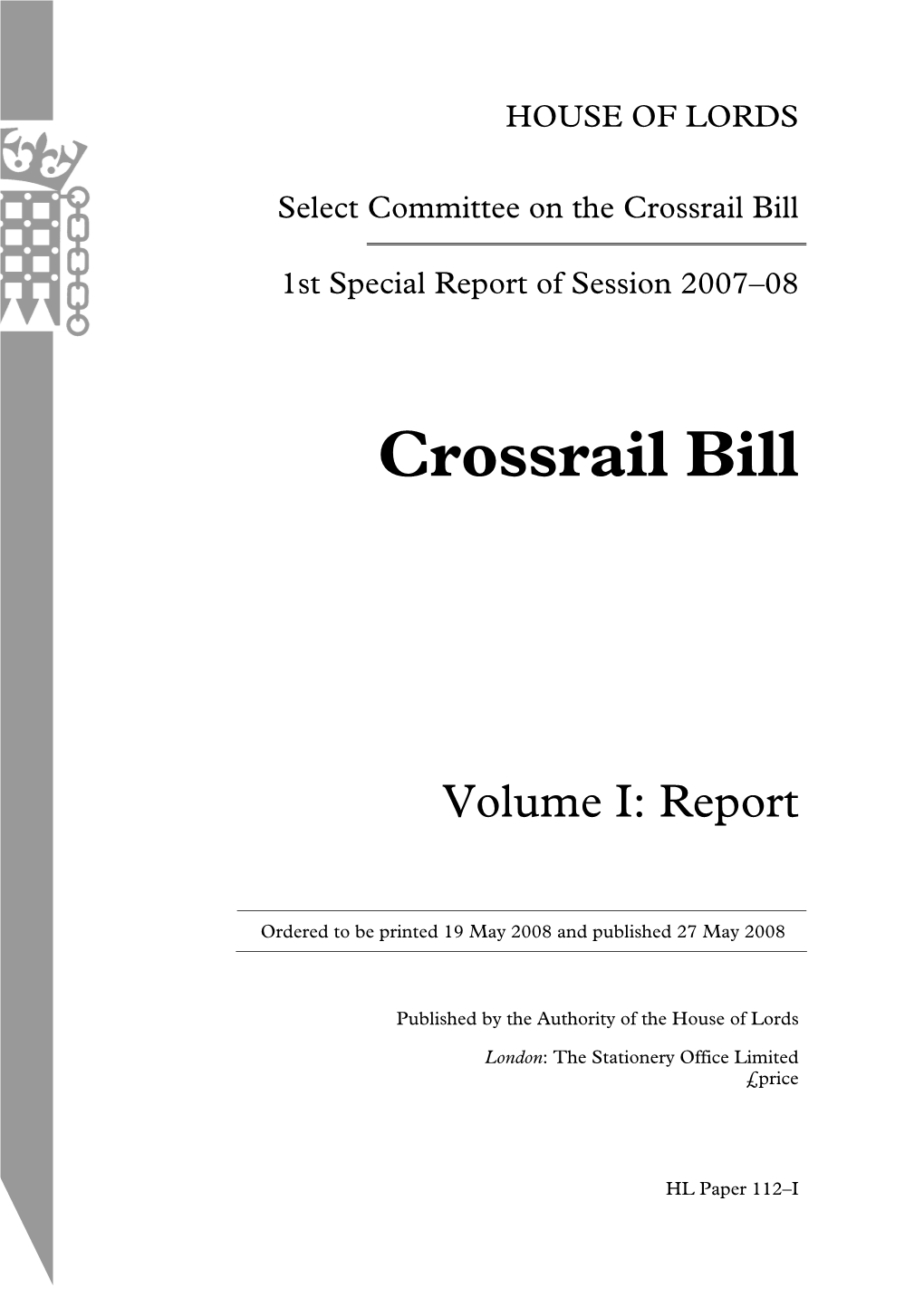 Crossrail Bill