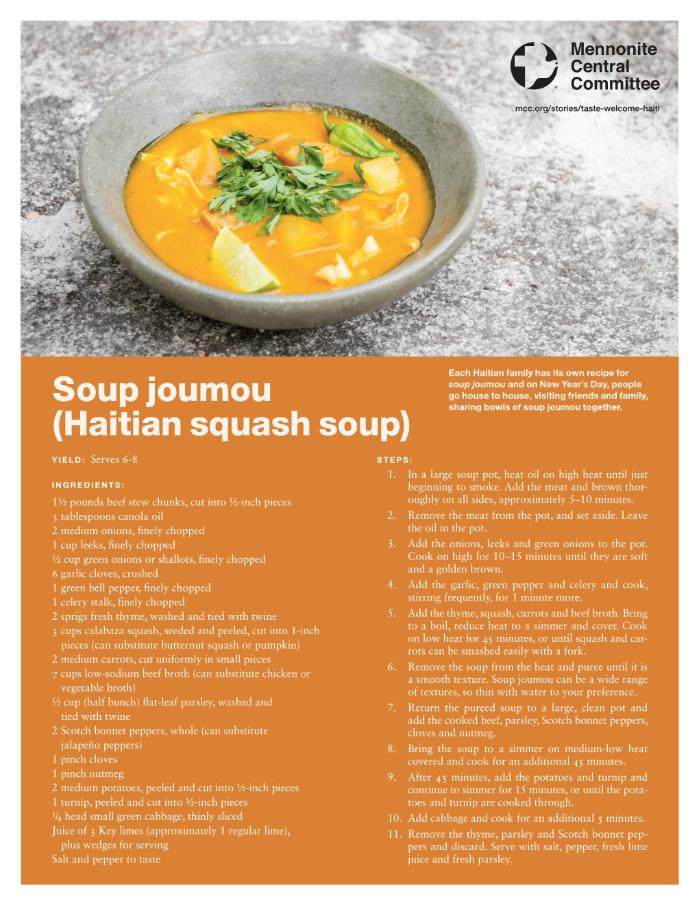 Soup Joumou Printable.Indd