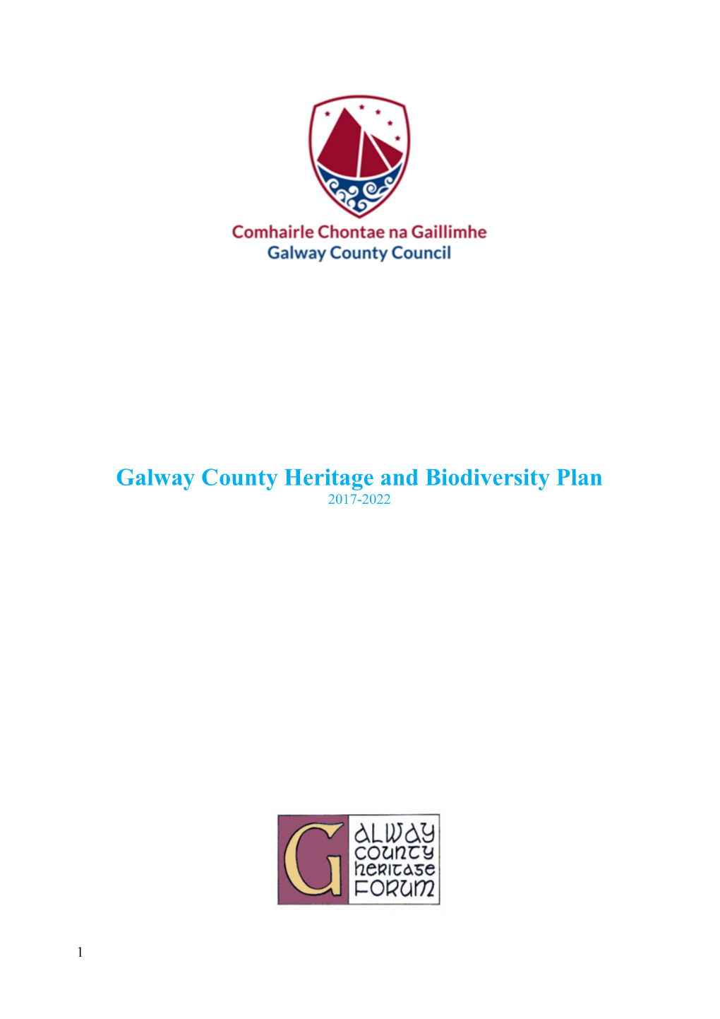 Galway County Heritage and Biodiversity Plan 2017-2022
