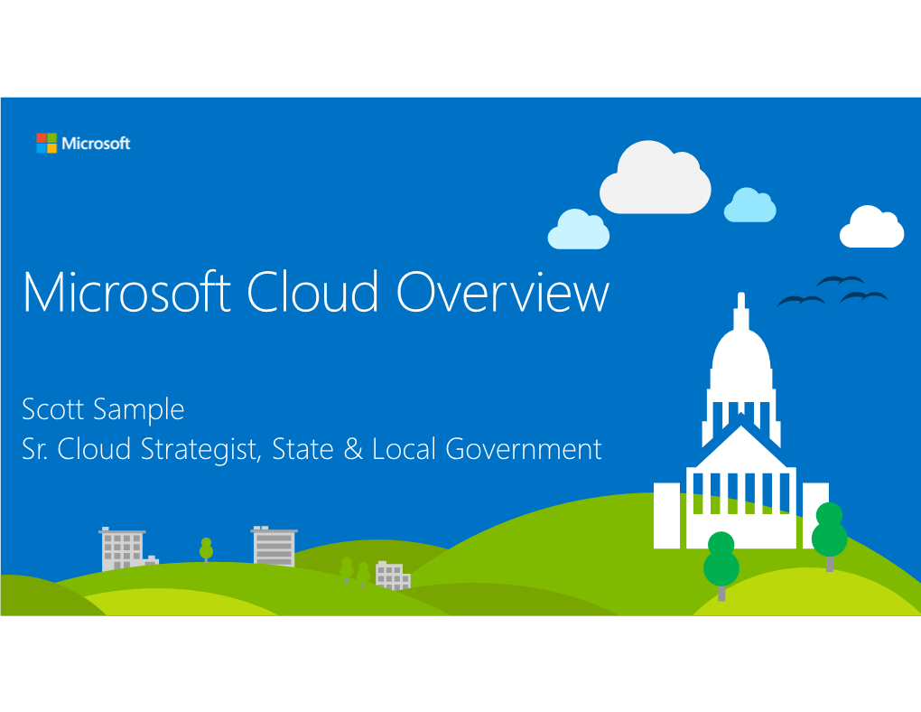 Microsoft Cloud Overview