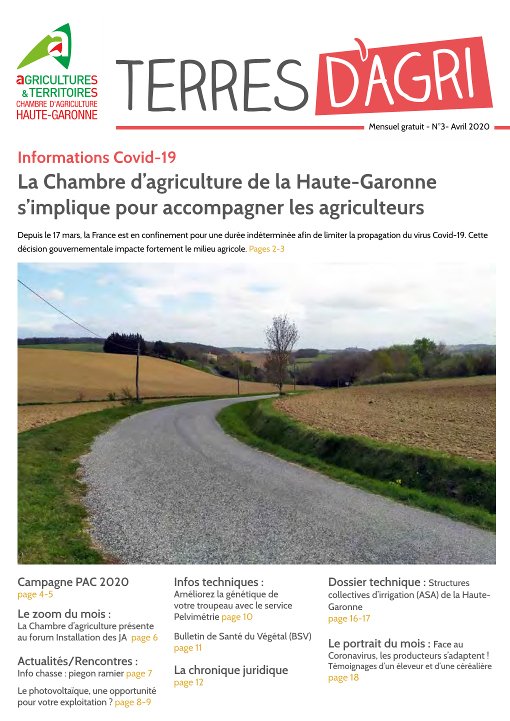 La Chambre D'agriculture De La Haute-Garonne S'implique Pour