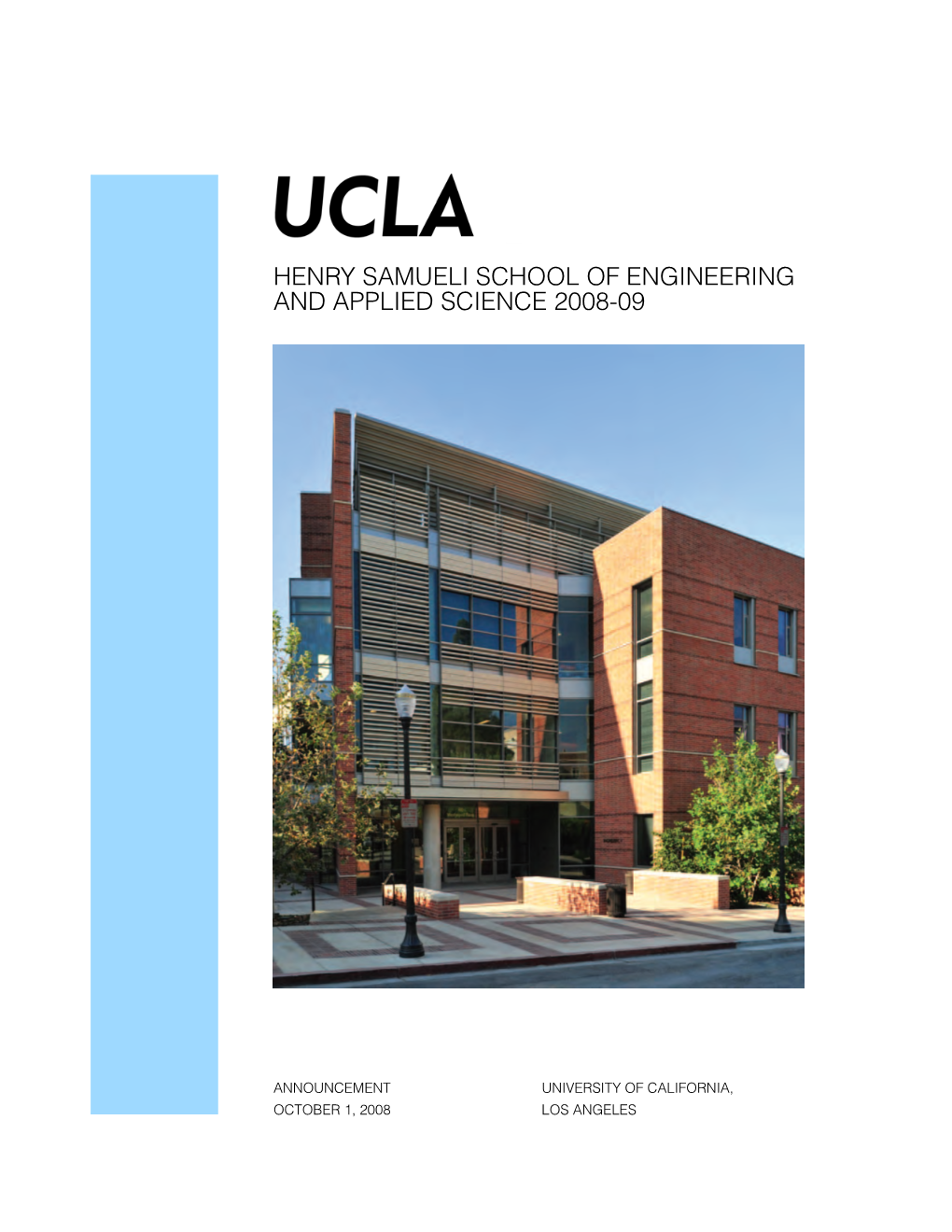 Ucla Henry Samueli School of Engineering and Applied Science 2008-09