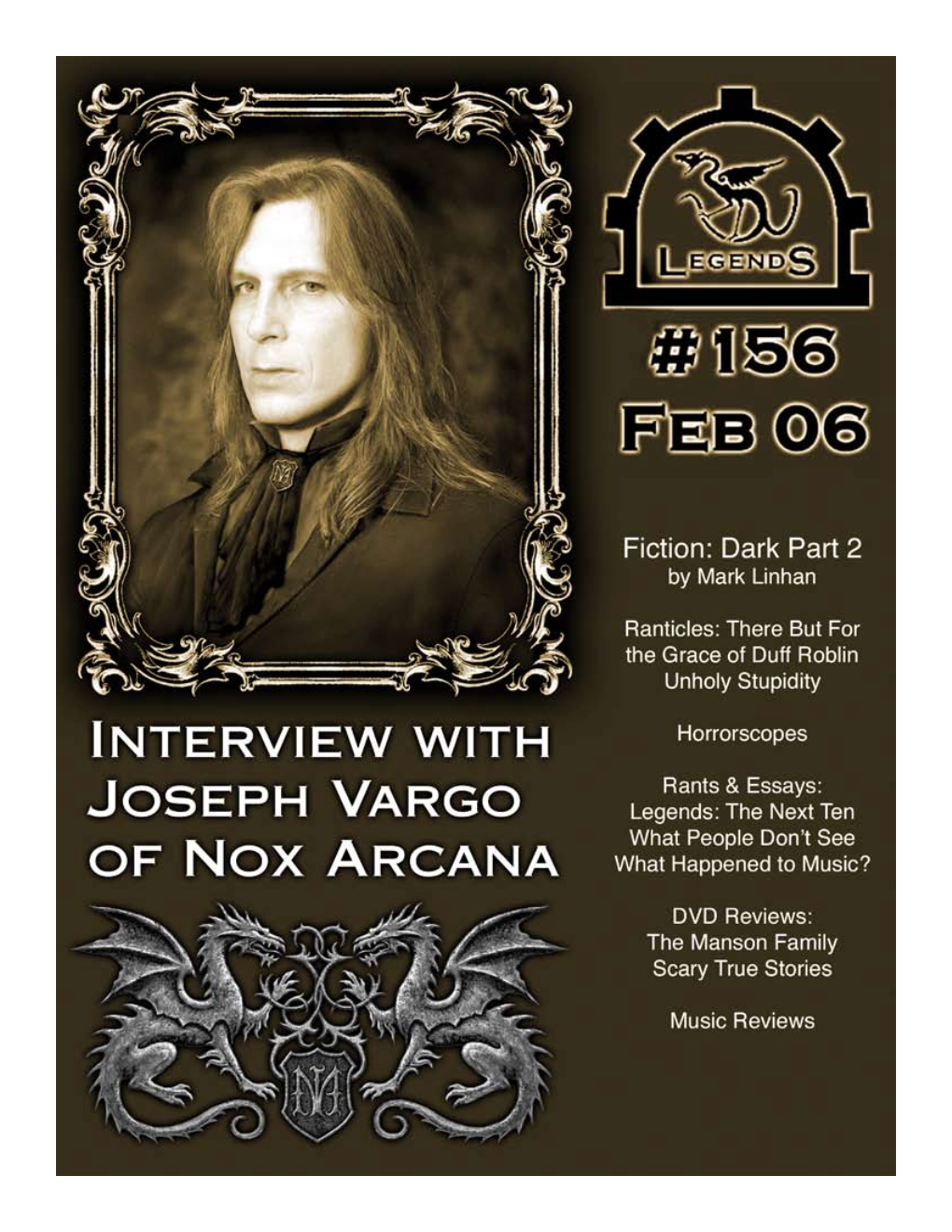 INTERVIEW: Nox Arcana (Joseph Vargo) by Marcus Pan