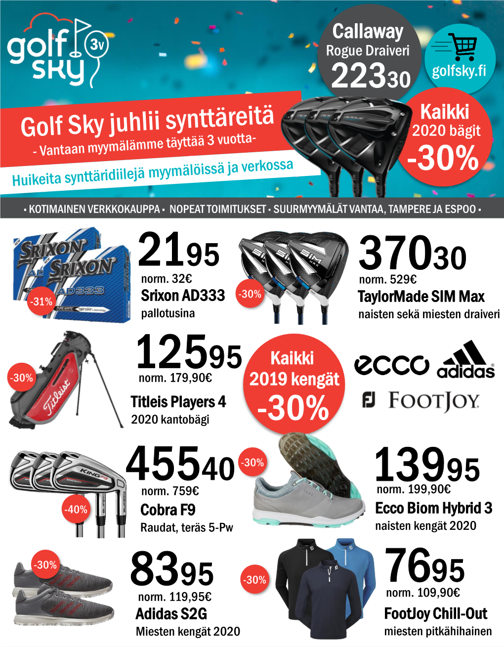 Golf-Sky-Vantaan-3-Vuotis-Synttärit