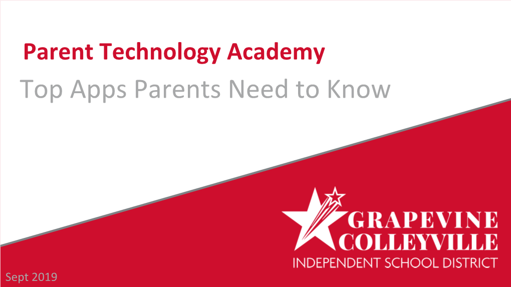 Top Apps Parents Need to Know