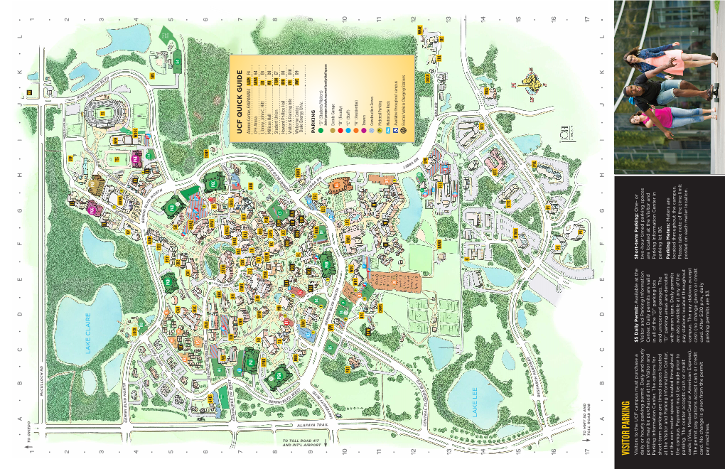 Campus Map and Parking Guide