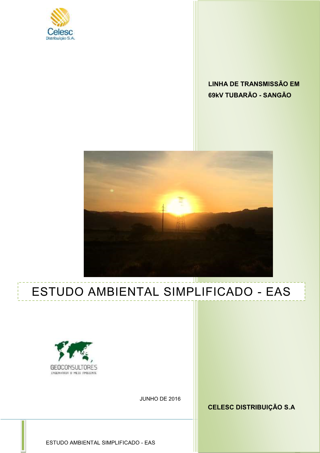 Estudo Ambiental Simplificado - Eas