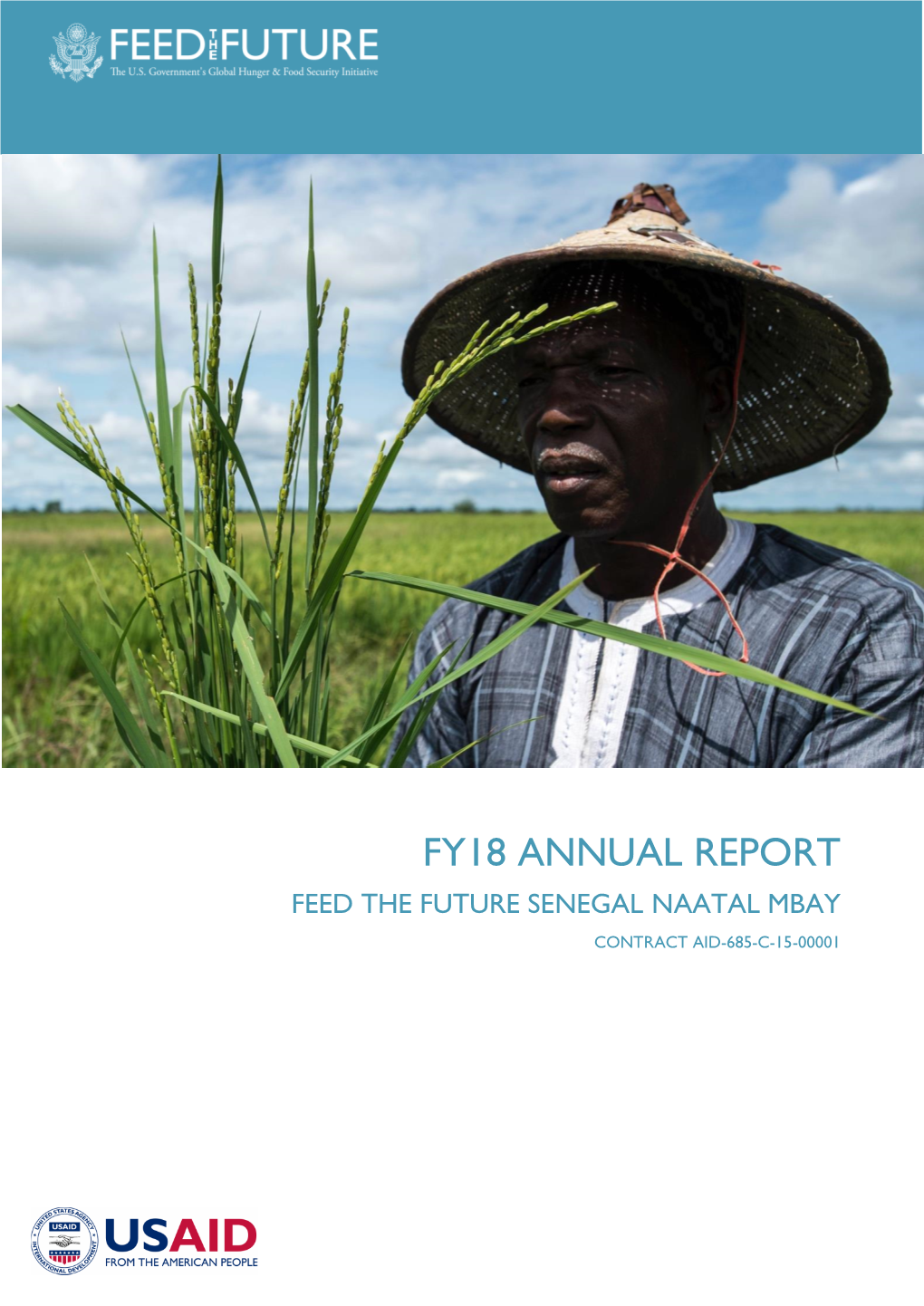 Fy18 Annual Report Feed the Future Senegal Naatal Mbay Contract Aid-685-C-15-00001