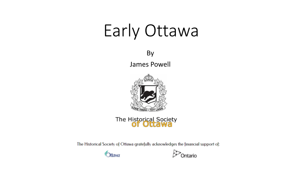 Early Ottawa