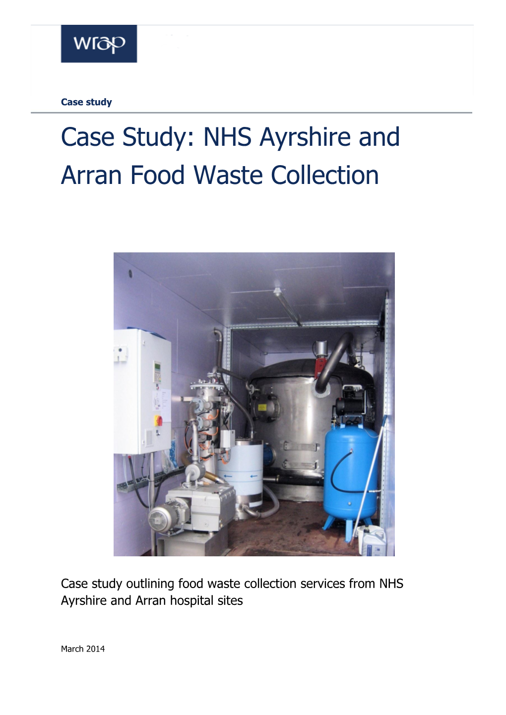 NHS Ayrshire and Arran Food Waste Collection