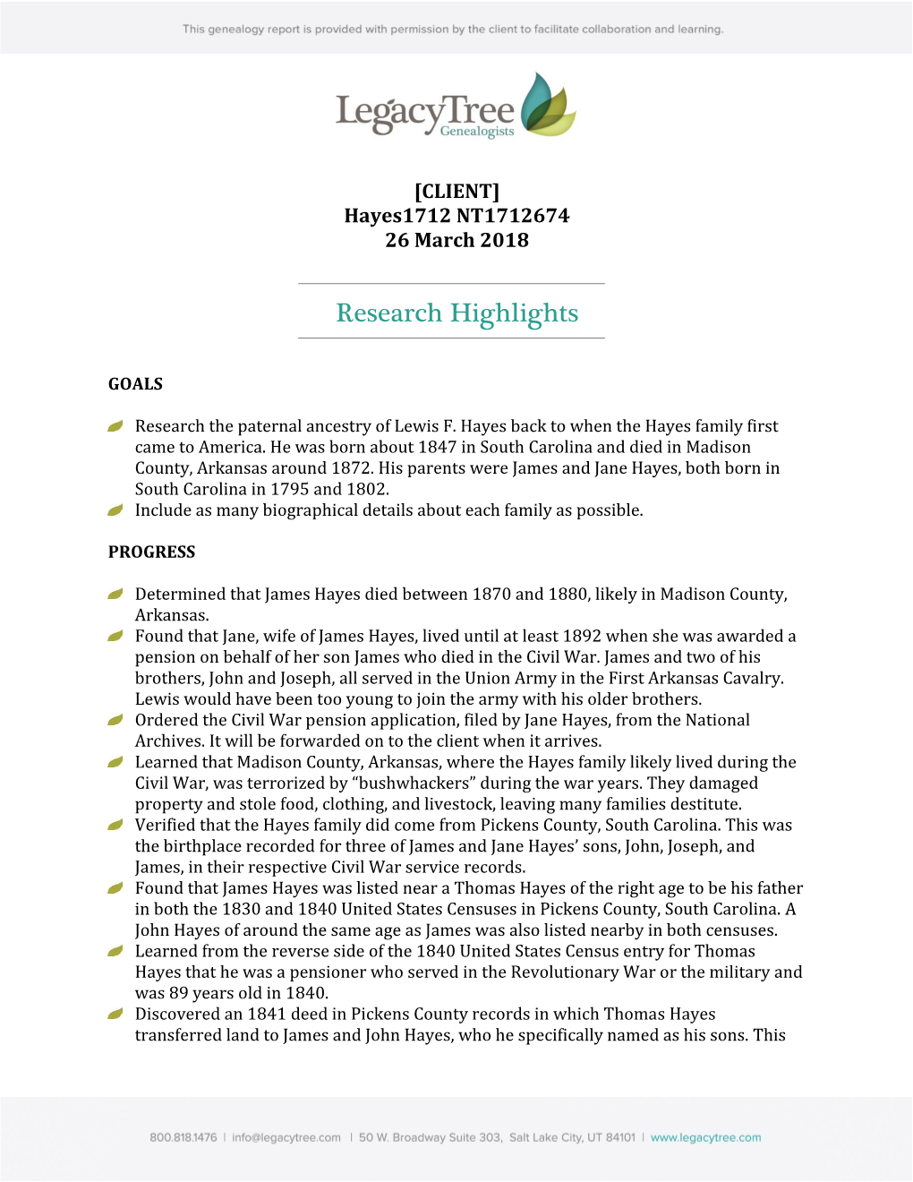 Research Highlights