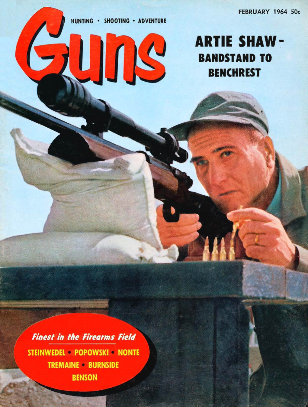 GUNS Magazine February 1964