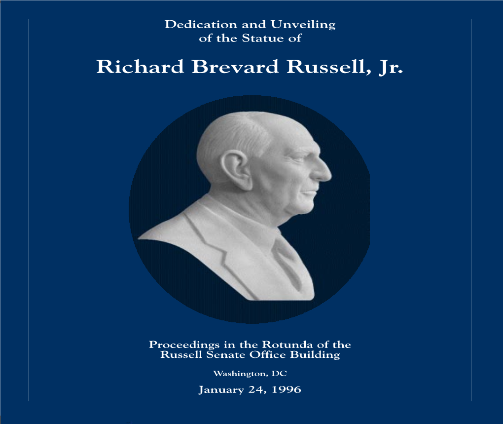 Richard Brevard Russell, Jr