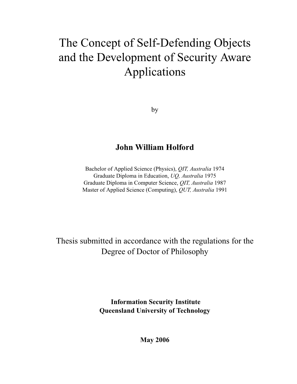 John Holford Thesis (PDF 1MB)