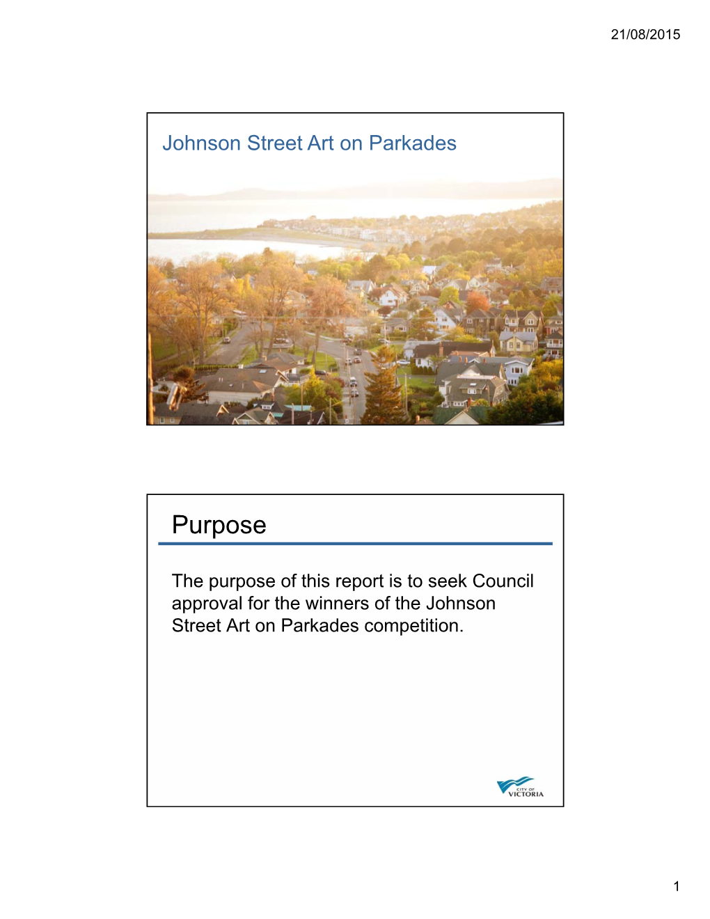 2 Johnson Street Art on Parkades Presentations.Pdf